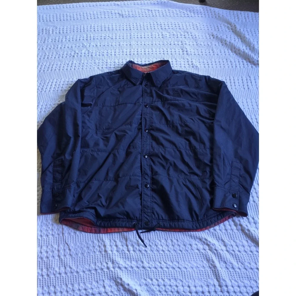 The North Face Fort Point Flannel Shirt Jacket Plaid Shadow Multicolor‎ Mens